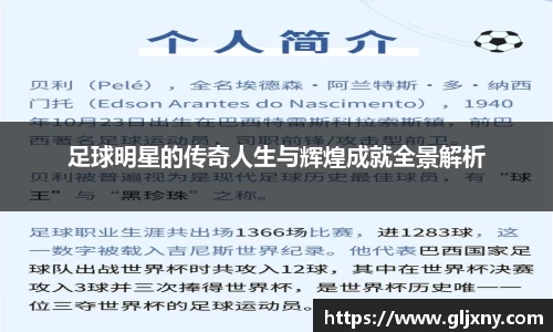 足球明星的传奇人生与辉煌成就全景解析